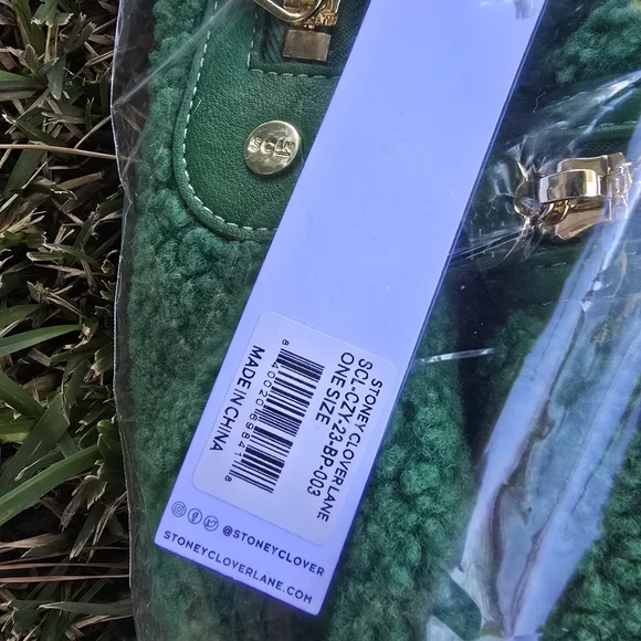 NIP Stoney Clover Lane Cozy Emerald Classic Backpack - Picture 3 of 3